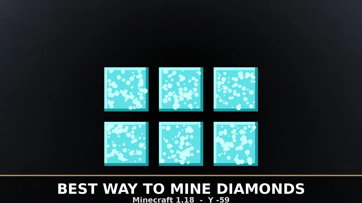 Minecraft Diamond Level 1.18+ — Best Y-Level and Strip-Mining Setup — cover image