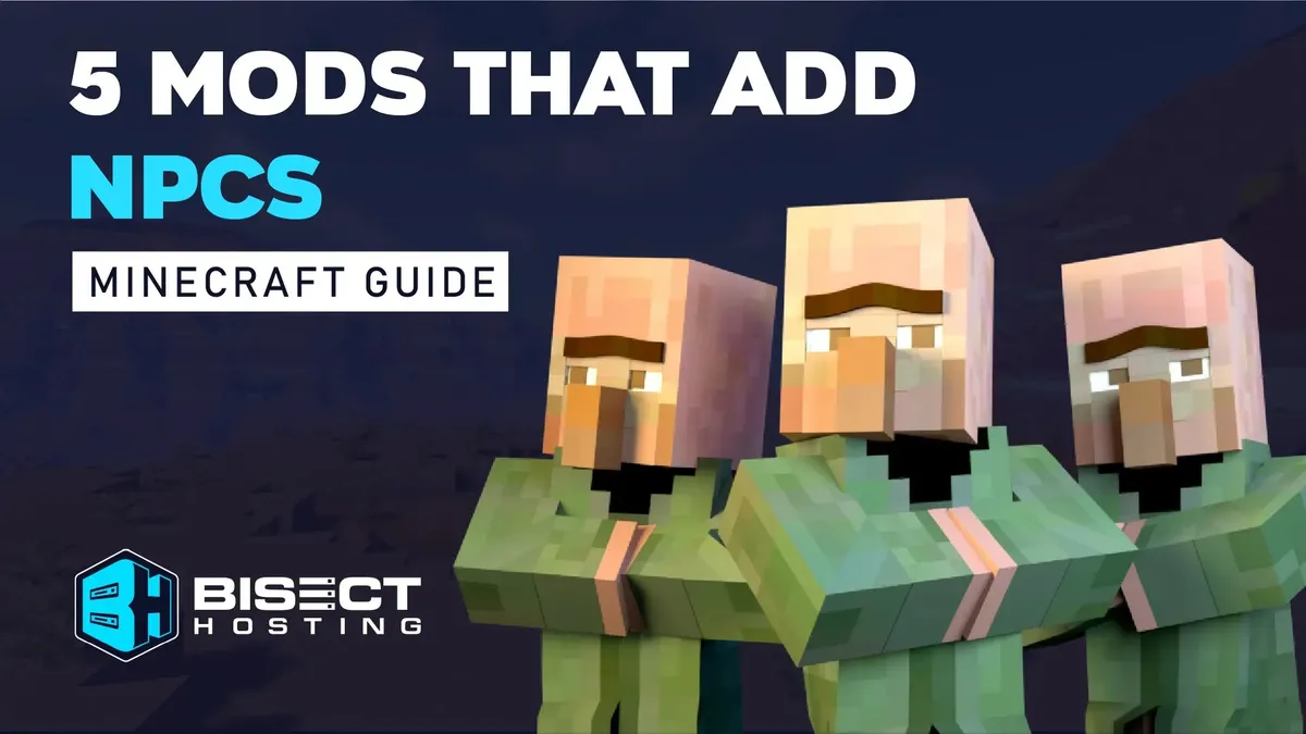 5 Minecraft NPC Mods for RPG Adventures — cover image