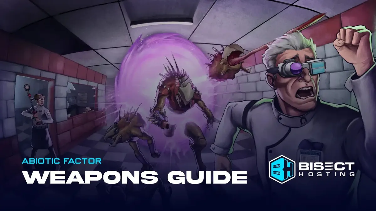 Abiotic Factor Weapons Guide: Every Melee, Ranged, & Throwable Weapon and How to Get Them — cover image