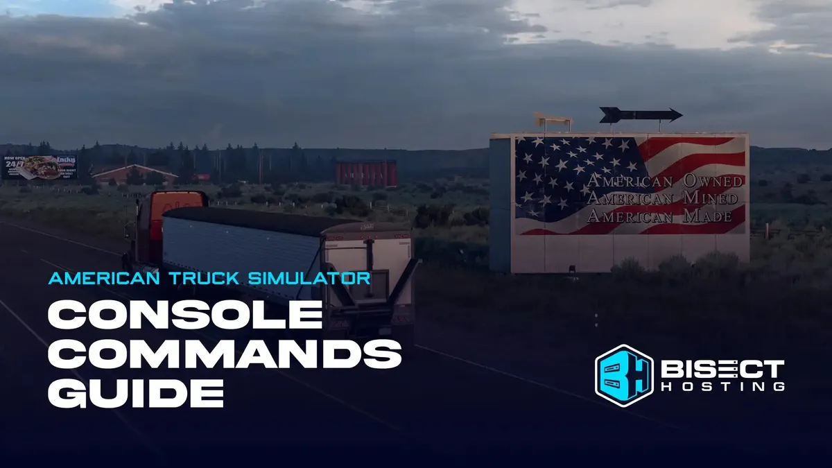 American Truck Simulator Console Commands Guide — cover image