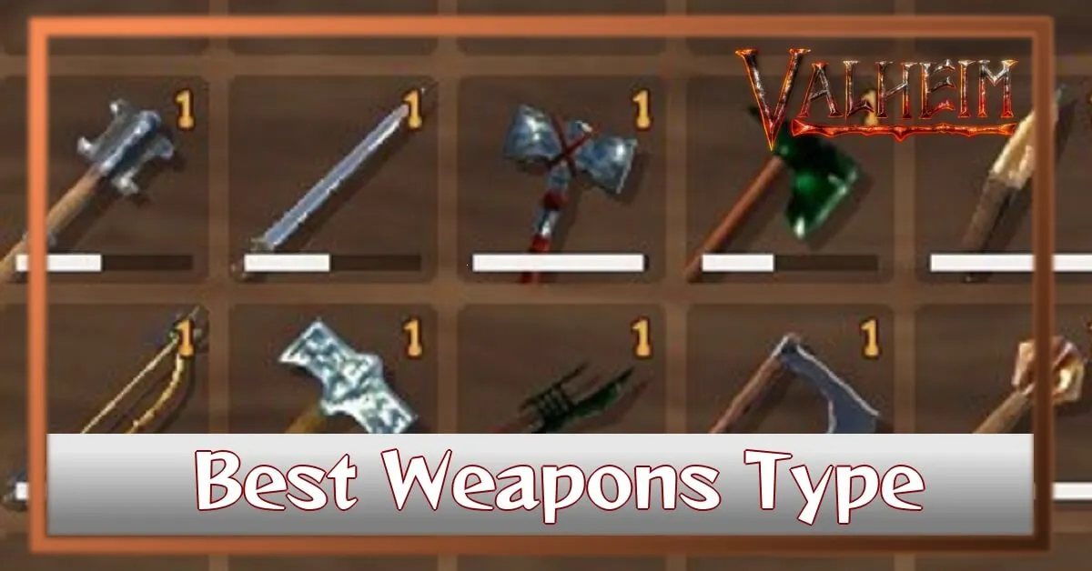 Best Weapon Types — cover image